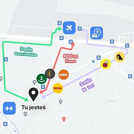 Apartmán Belvedere Lawica Airport *